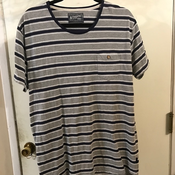Two Urban Outfitters Authentic Garments pocket t's - Picture 3 of 6